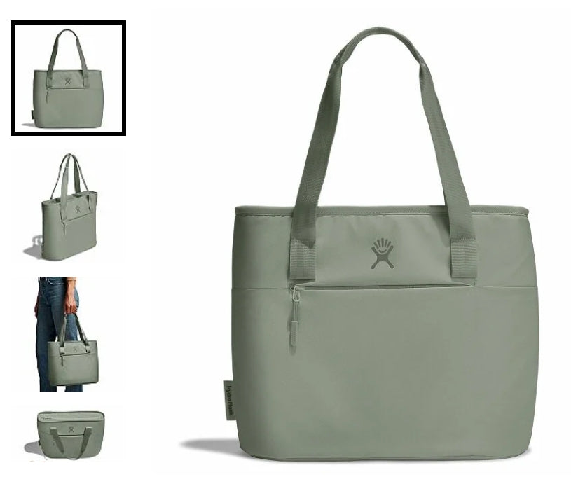 Hydroflask green bag 8 L INSULATED TOTE AGAVE Green or Black
