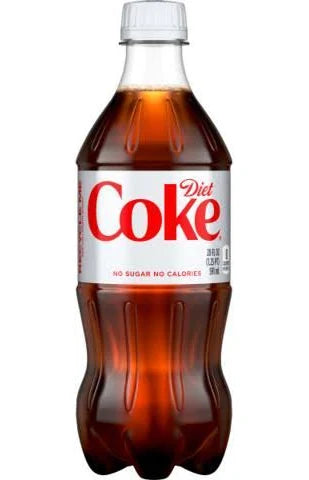 bottle diet coke