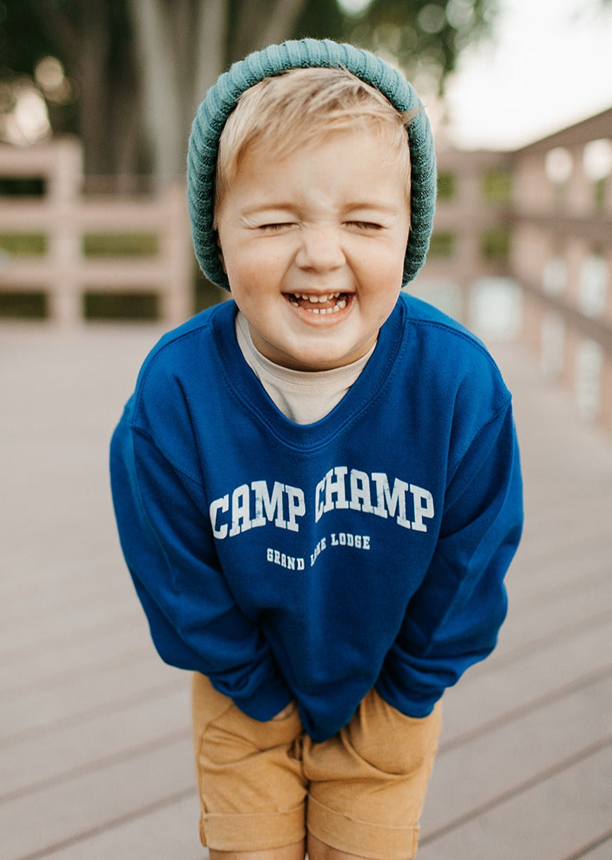 Camp Champ Kids Sweatshirt