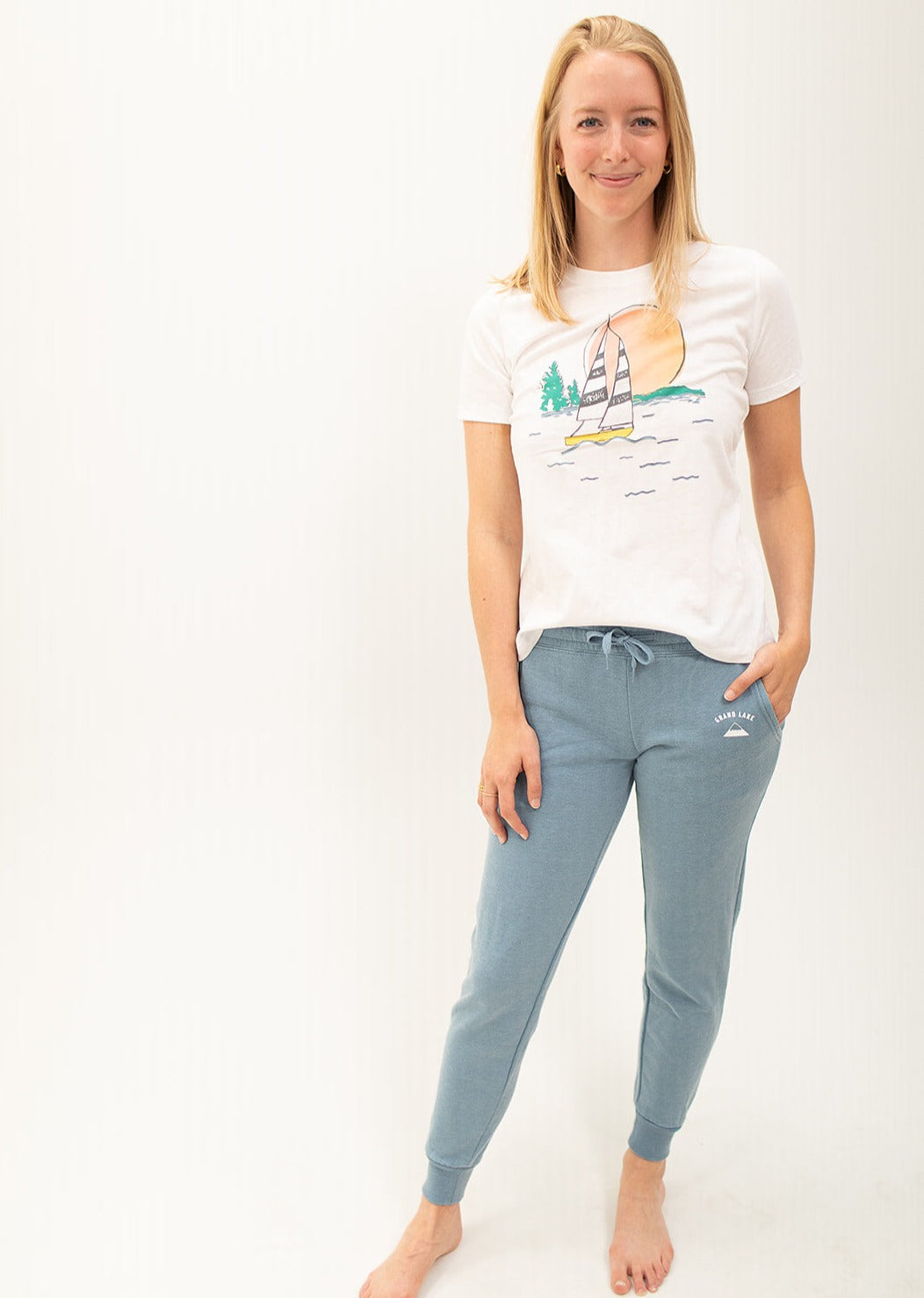 pant sweatpant Grand Lake Swiss Mountain Jogger Blue