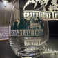 WINE Glass GLL Grand Lake Lodge Stemless green logo new
