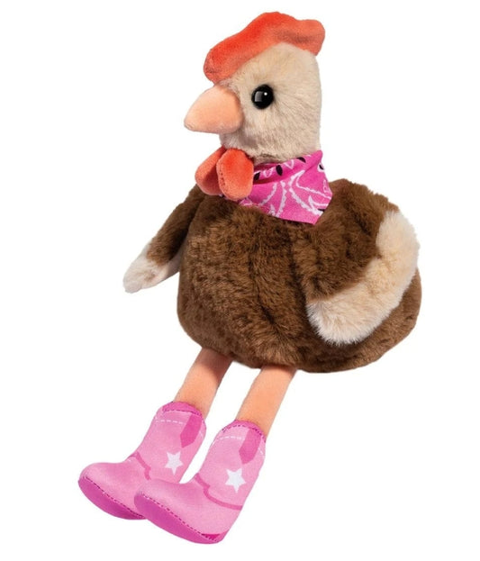 Cowgirl Chicken Pink Boots Douglas