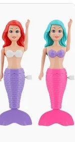 Mermaid wind up swimmer toy mermaids kids