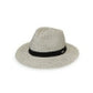 Wallaroo Hat Charlie XL fedora grey tan with black