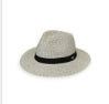 Wallaroo Hat Charlie XL fedora grey tan with black
