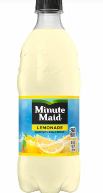 Minute Maid Lemonade BOTTLE OR CAN