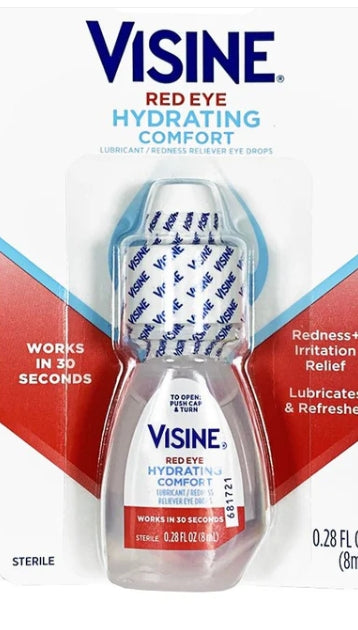 Visine Eye drops Red eye hydrating