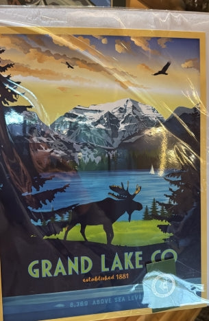 POSTER Art prints Cabin Holdings Seasonal poster print posters