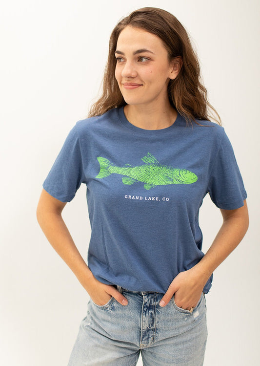 Grand Lake Fish T-Shirt Royal