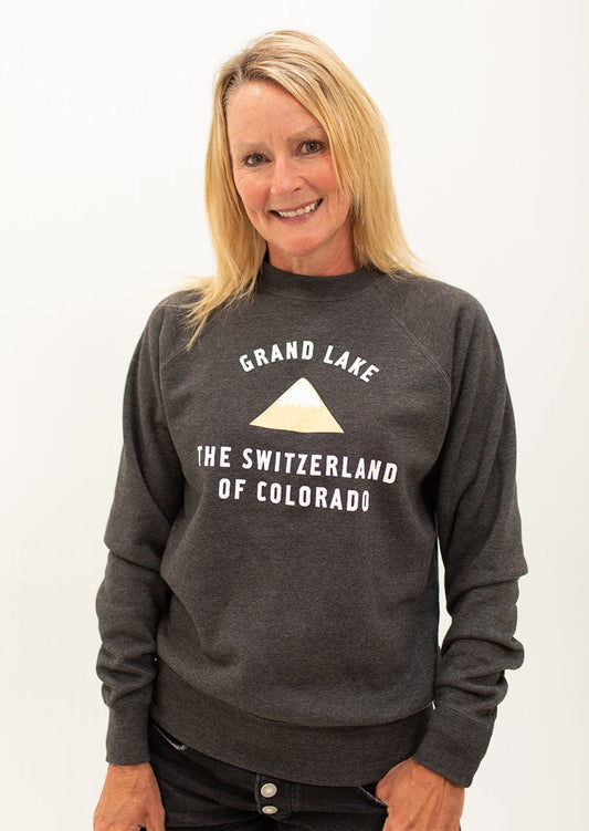The Switzerland of Colorado Sweatshirt Grey