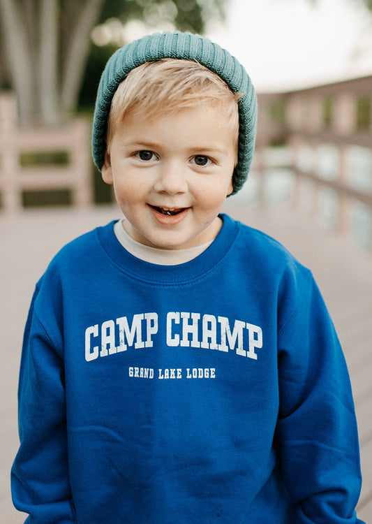 Camp Champ Kids Sweatshirt