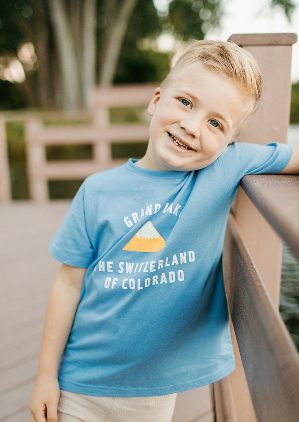 The Switzerland of Colorado Kids T-Shirt